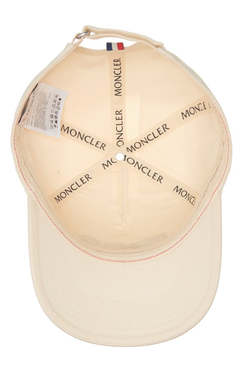 Moncler Embroidered Logo Adjustable Baseball Cap, Alternate, color, 