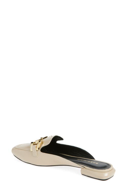 Koko + Palenki Sagee Patent Leather Mule In Neutral