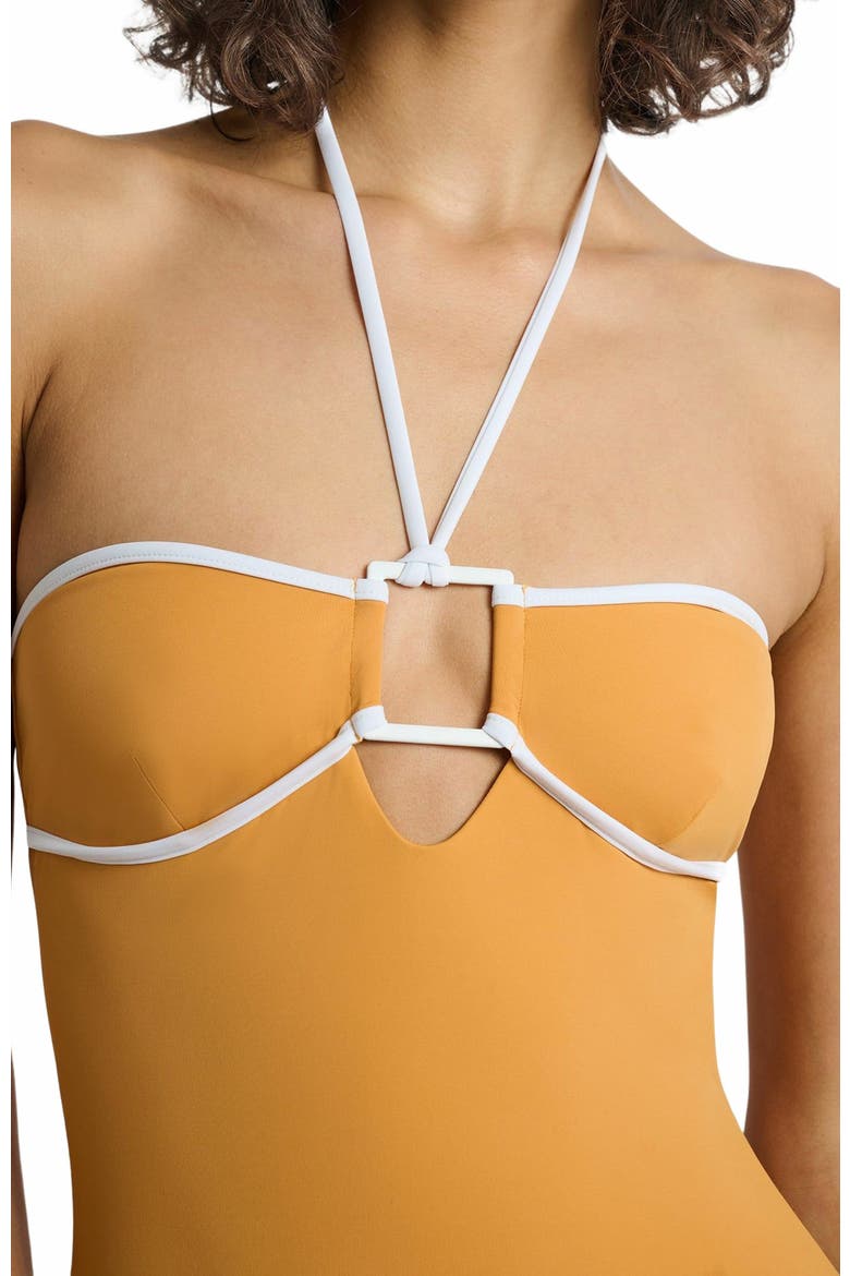 Palermo One Piece, Alternate, color, SUNSET/WHITE