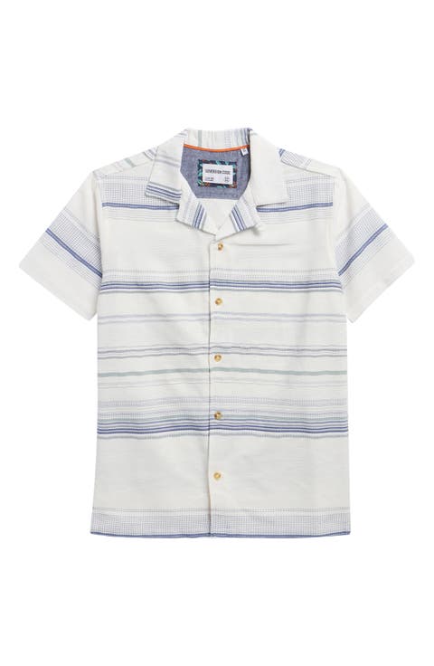 Kids' Hartman Short Sleeve Cotton Camp Shirt (Big Kid)