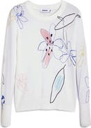 Desigual Floral Crewneck Sweater