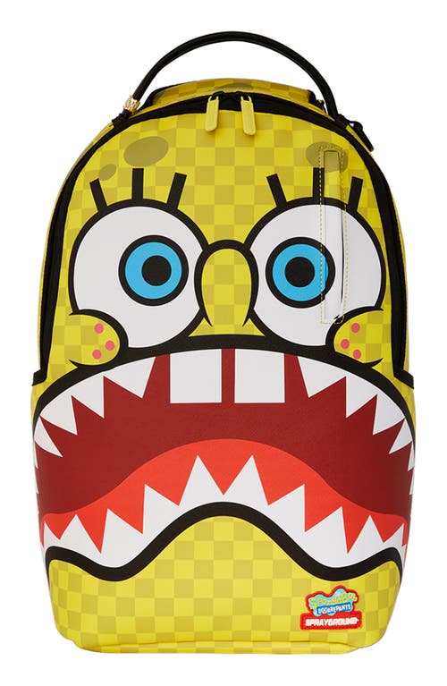 Sprayground Kids'  Spongebob Checkerbob Dlsv Backpack In Multi