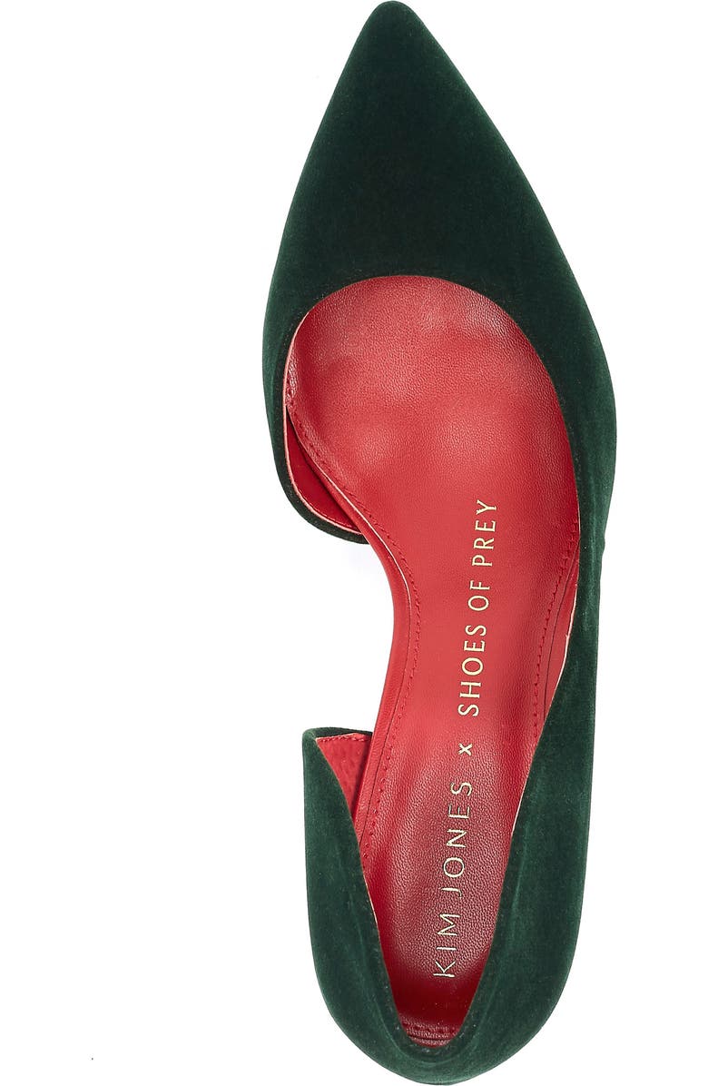 Shoes of Prey x Kim Jones La Dolce Vita Collection Half d'Orsay Pump, Alternate, color,