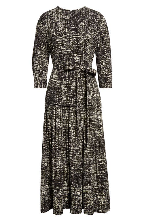 PROENZA SCHOULER PROENZA SCHOULER HARLOW PRINT BELTED DRESS