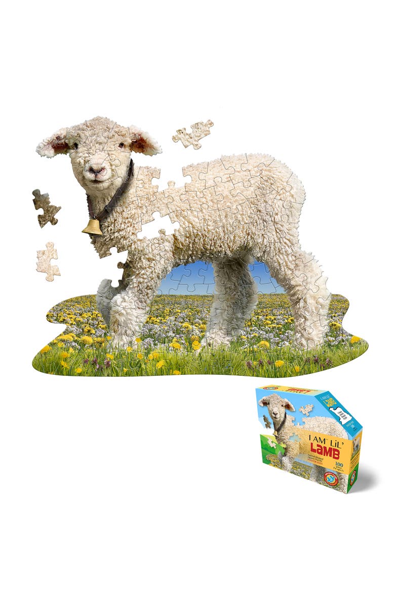 Madd Capp Lil' Lamb Jigsaw Puzzle, 100 Pieces, Alternate, color, Multicolored