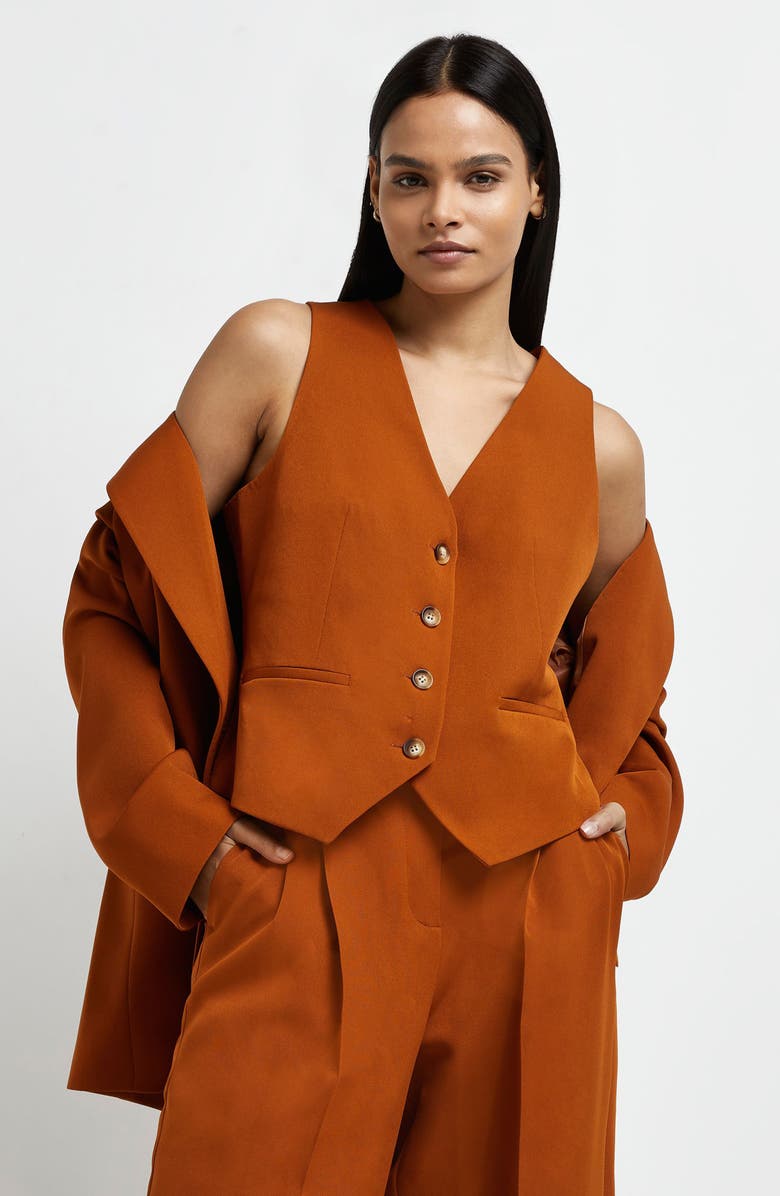 River Island Waistcoat, Alternate, color,