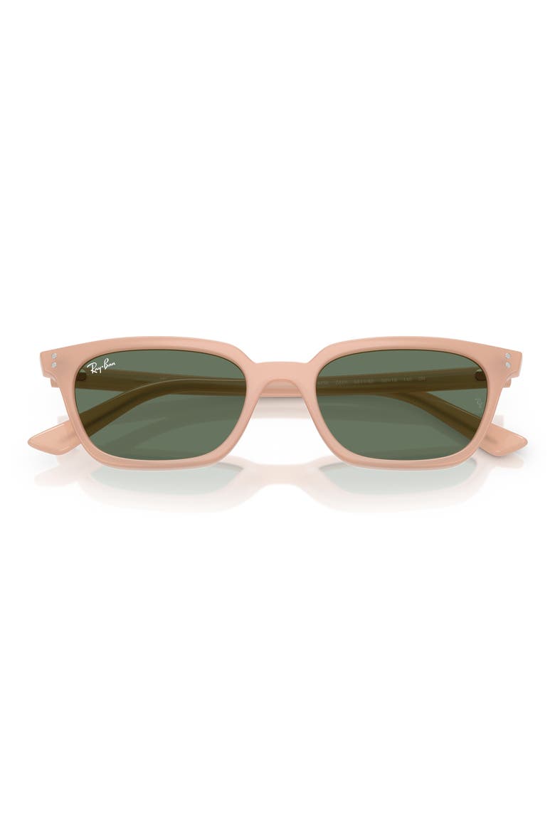 Zaya 53mm Sunglasses, Alternate, color, DARK GREEN