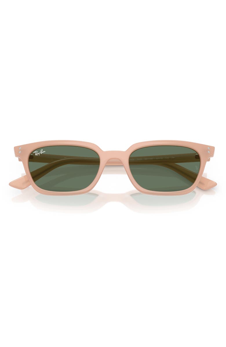 Ray-Ban Zaya 53mm Sunglasses, Alternate, color, Dark Green/Pink
