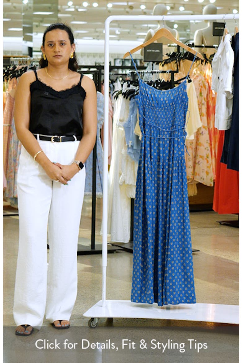 Safia Sleeveless Cotton & Silk Dress video
