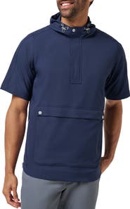 TravisMathew Sport Mode Short Sleeve Hoodie