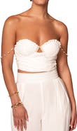 JLUXLABEL Arielle Corset Crop Top