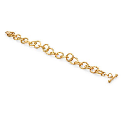 Dhwani Bansal Kandi Bracelet In Gold Plated