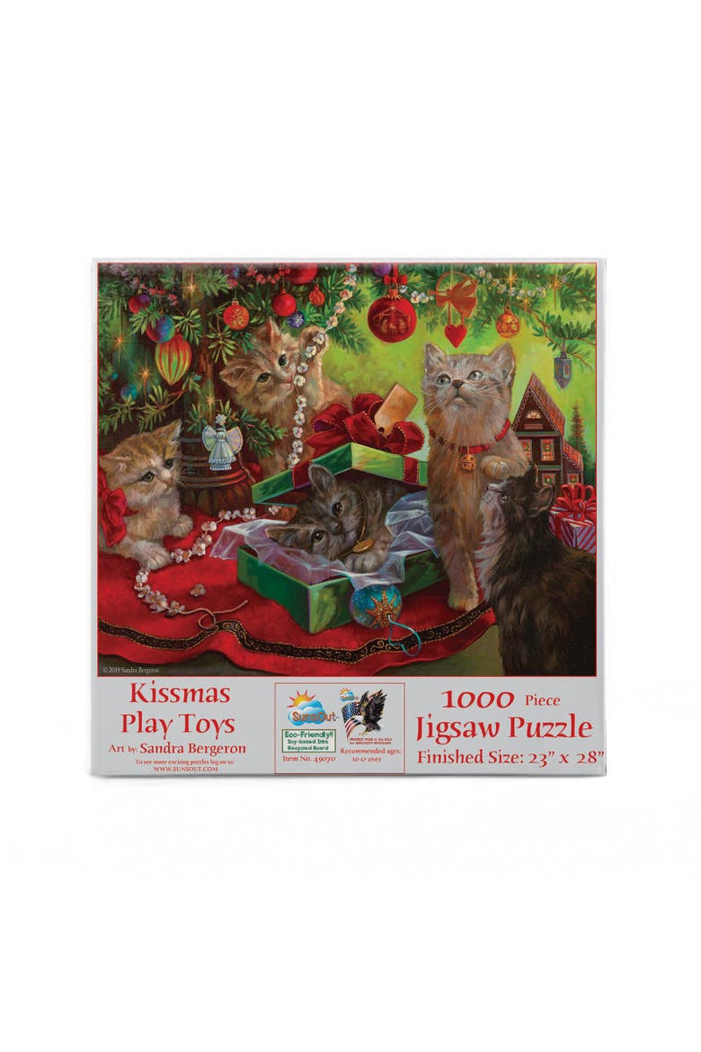 Kissmas Play Toys 1000 piece Jigsaw Puzzle for Adults, Alternate, color, Multicolor