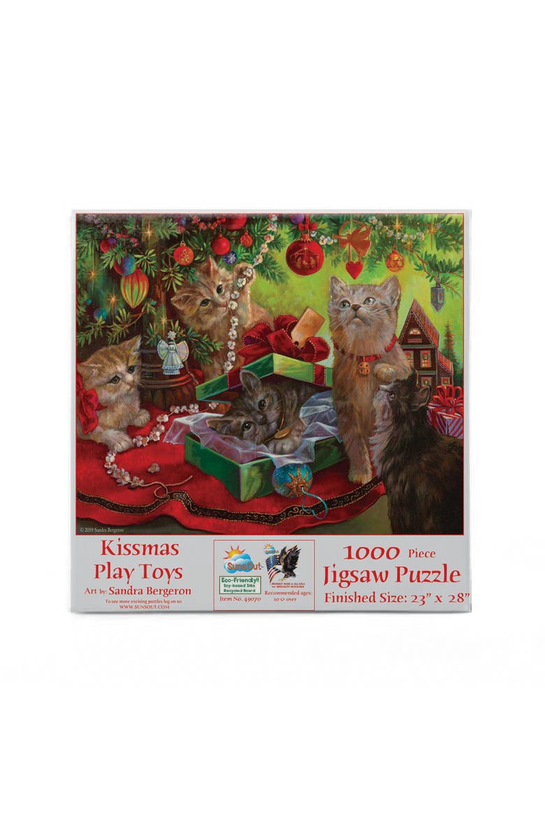 Sunsout Kissmas Play Toys 1000 piece Jigsaw Puzzle for Adults, Alternate, color, Multicolor