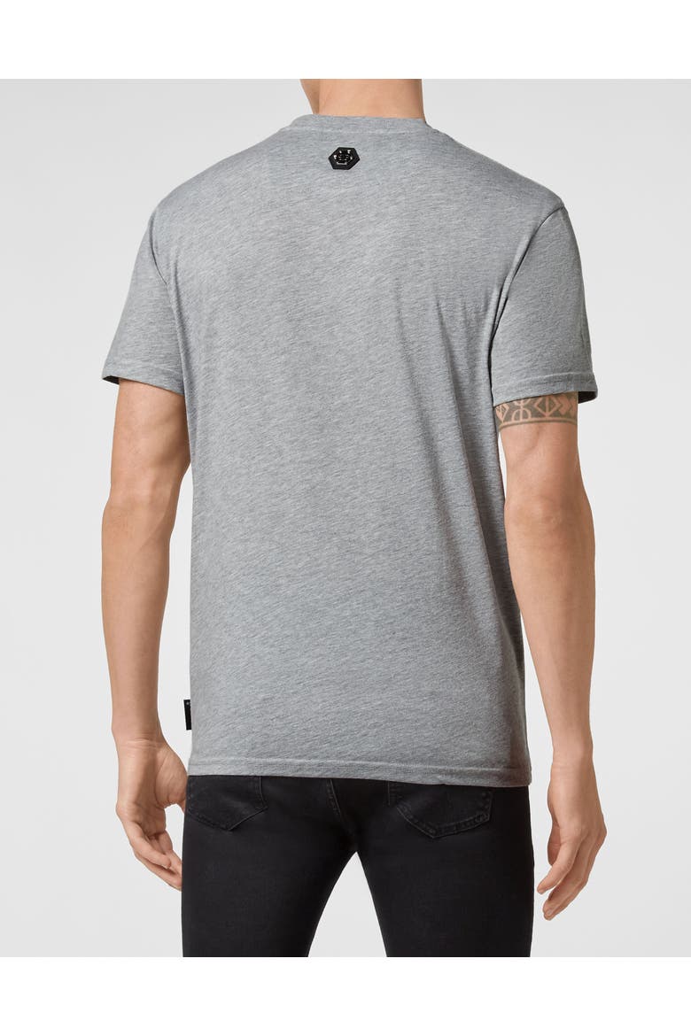 T-Shirt Round Neck Men, Alternate, color, grey