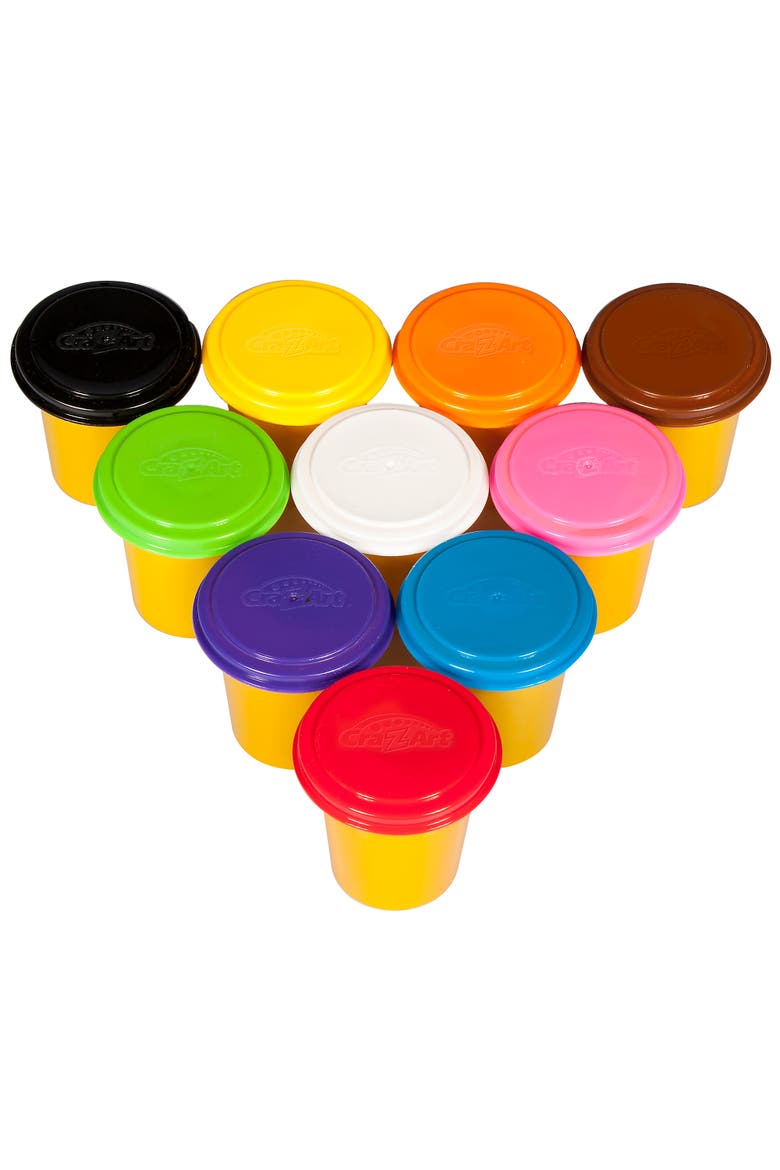 Softee Dough Smart Pack In Assorted Colors, 10 Cans, Alternate, color, Multicolored