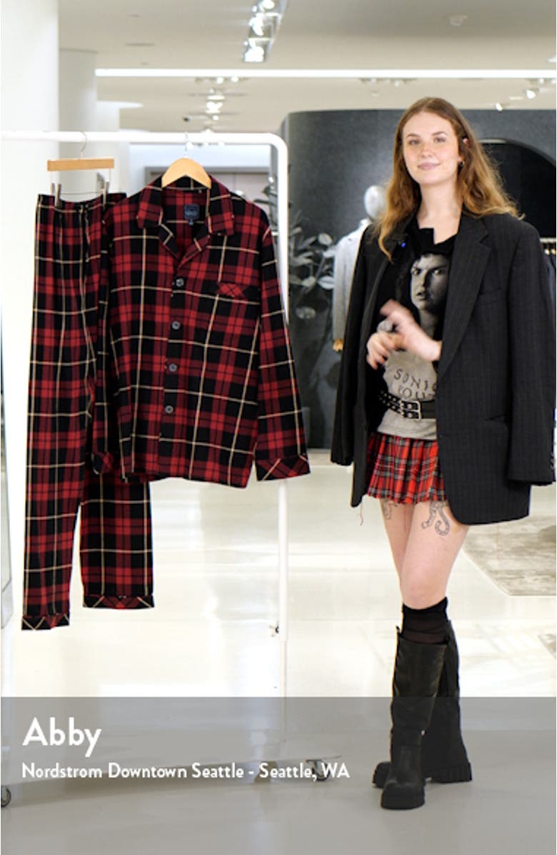 Plaid Flannel Pajamas, sales video thumbnail