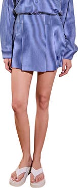 English Factory Sports Club Stripe Skort