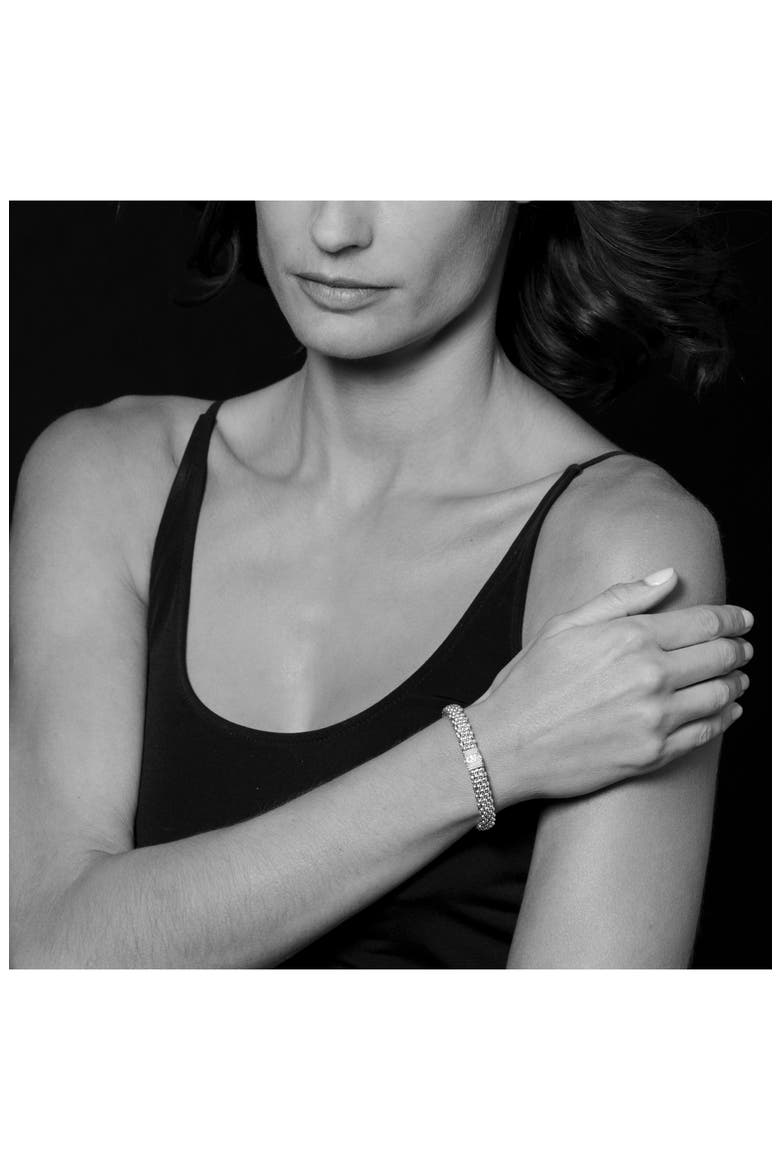 Luxe Pavé Diamond 9mm Bracelet, Alternate, color, DIAMOND