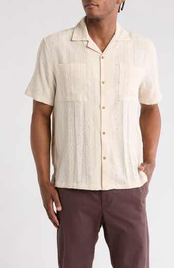 Civil Society Relaxed Fit Open Stitch Camp Shirt