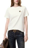 Burberry Frankie EKD Check Logo Cotton T-Shirt