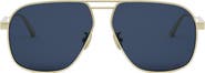 DIOR 58mm Aviator Sunglasses