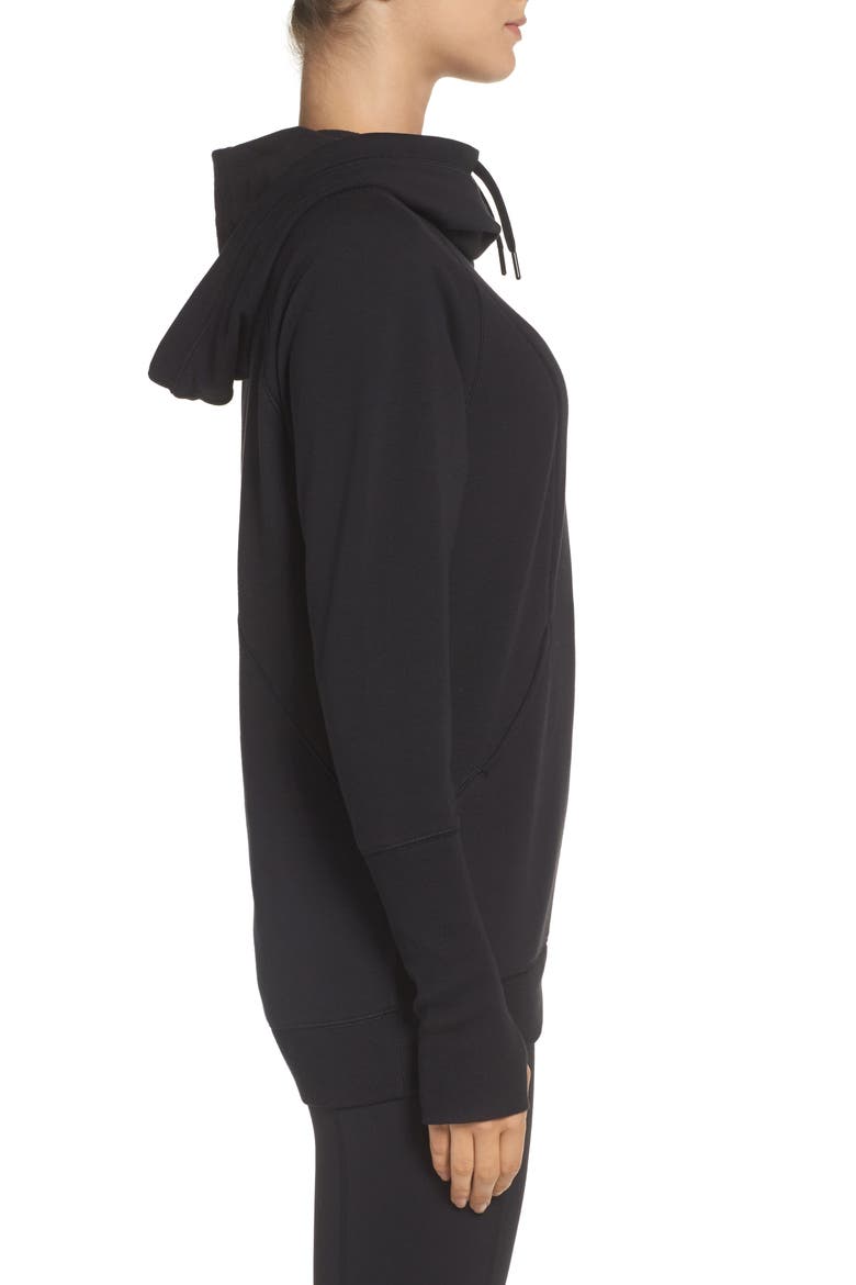 Outta Town Hoodie, Alternate, color, BLACK