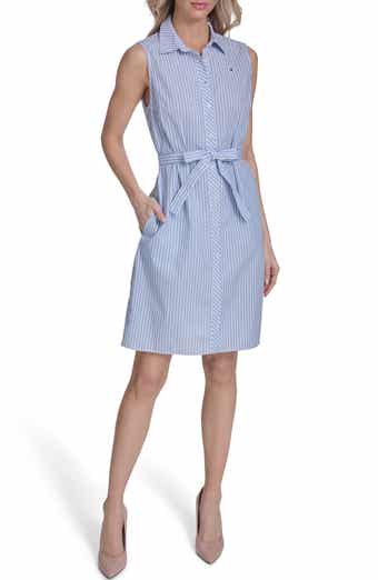 Tommy Hilfiger Sleeveless Cotton Shirtdress