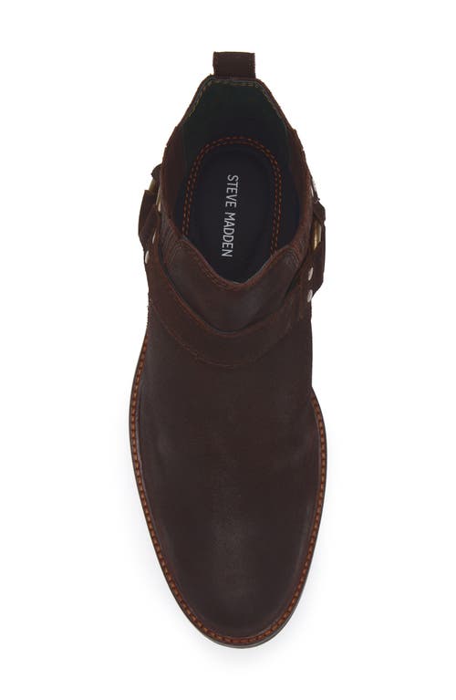 Steve Madden Wesley Chelsea Boot In Brown