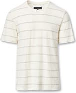 rag & bone Classic Stripe Hemp & Cotton T-Shirt
