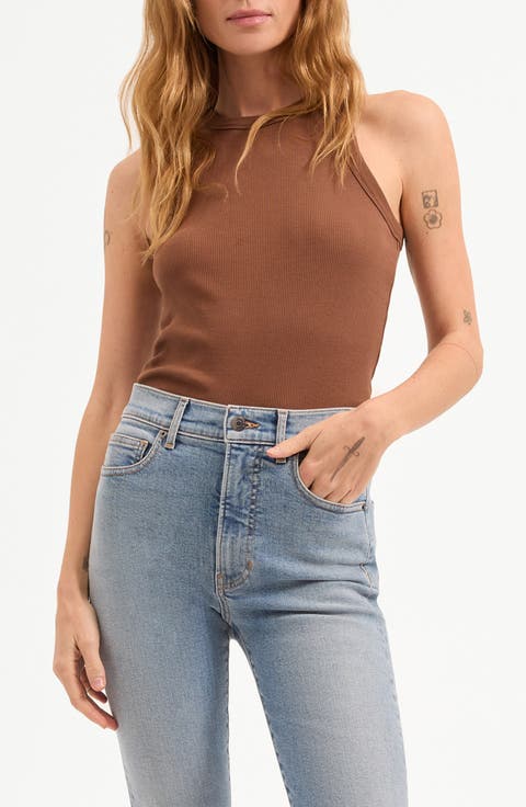 Jordyn Rib Crop Tank