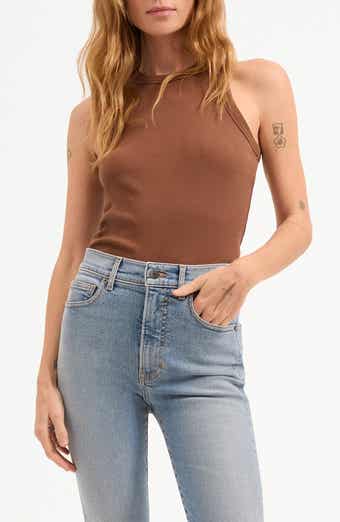 Veronica Beard Jordyn Rib Crop Tank
