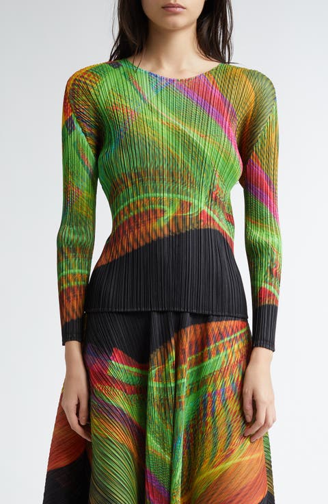 Women's Pleats Please Issey Miyake Tops | Nordstrom Women's Pleats Please Issey Miyake Tops | Nordstrom