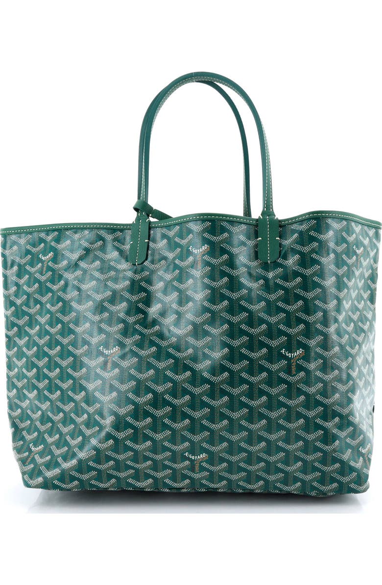 Pre-Owned Goyard Saint Louis Tote Coated Canvas PM, Alternate, color, Green