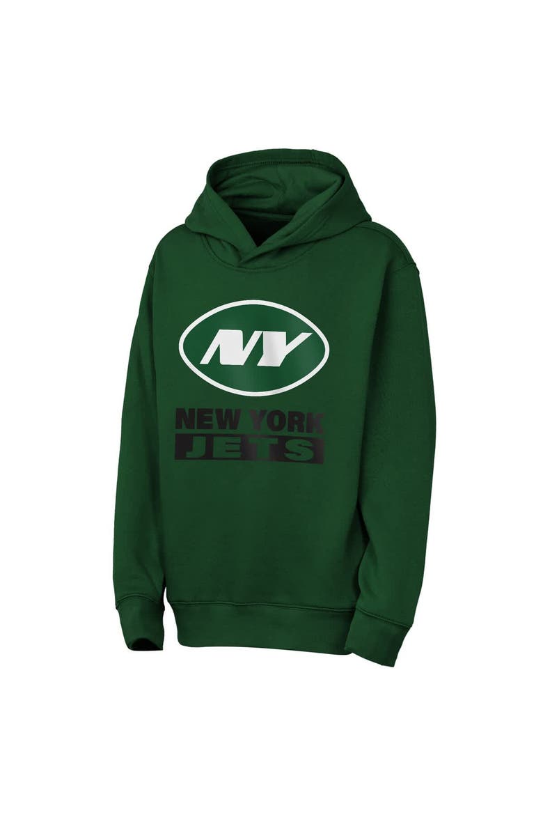 Youth Outerstuff  Green New York Jets Back to Basics Hoodie, Alternate, color, Green