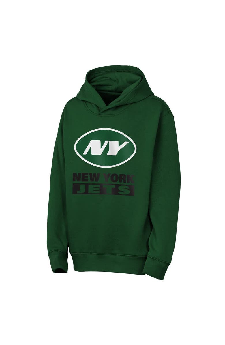 Outerstuff Youth Outerstuff  Green New York Jets Back to Basics Hoodie, Alternate, color, Green