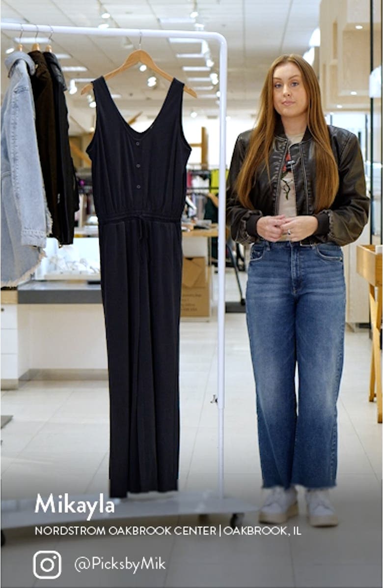 Giada Sleeveless Sandwash Jumpsuit, sales video thumbnail