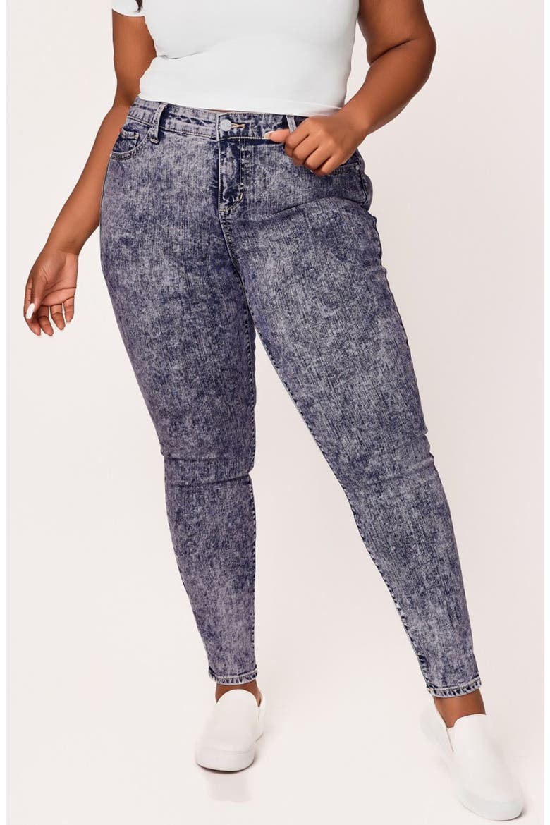 Ankle Skinny Jeans, Main, color, MISTY