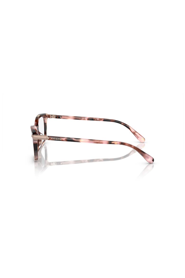 49mm Rectangle optical glasses, Alternate, color, Pink