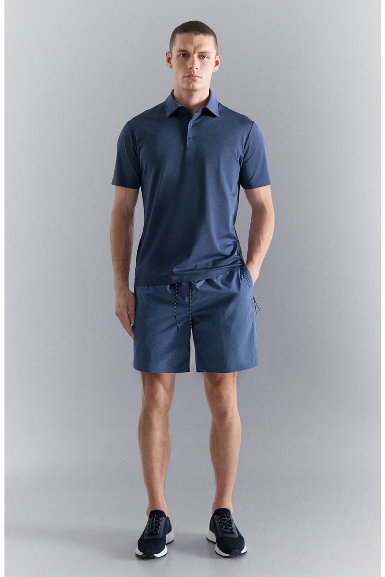 Slim Fit Coolmax® Polo, Alternate, color, INK BLUE