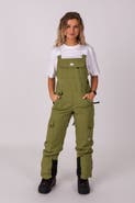 OOSC Yeh Girl Bib Pant - Khaki