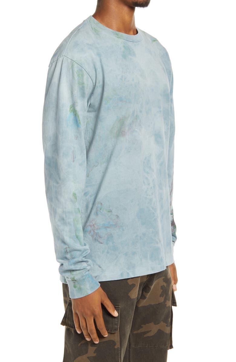 John Elliott University Marble Mix Long Sleeve T-Shirt, Alternate, color, 