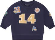 Huxbaby Collegiate Patches Sweatshirt