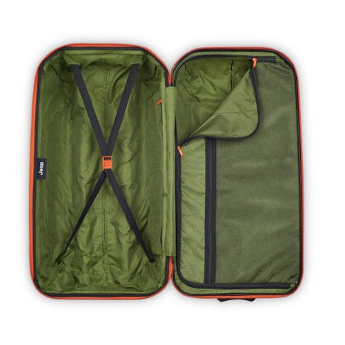 Jeep Jh003b Checked-large 30 Inch Hardside Expandable Luggage With Two Wheels In Sand