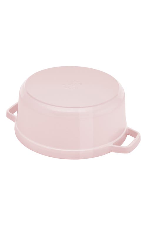 Staub 4-quart Enameled Cast Iron Dutch Oven In Pink