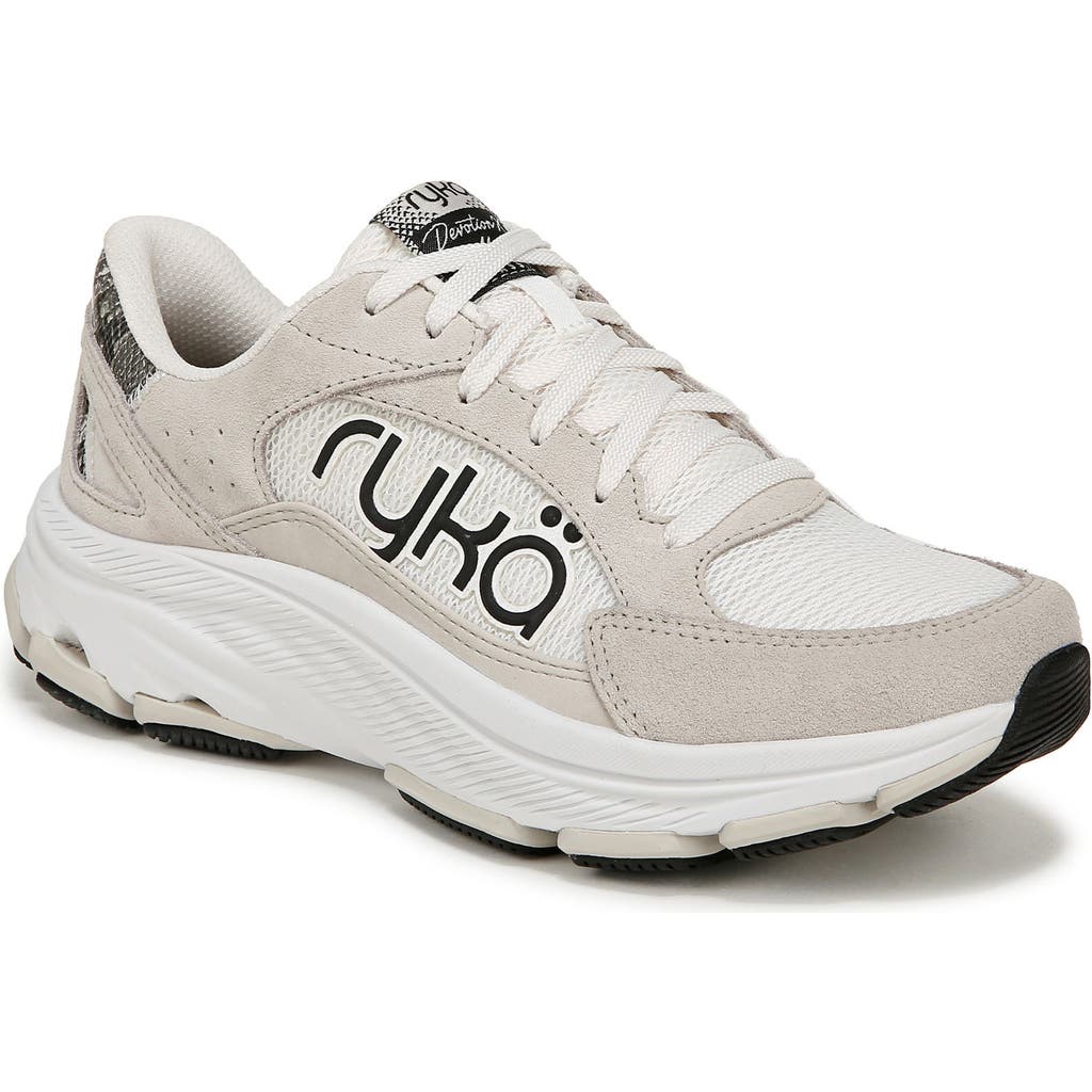 Ryka Women's Devotion X Max Classic Walking Sneakers In Snow Taupe