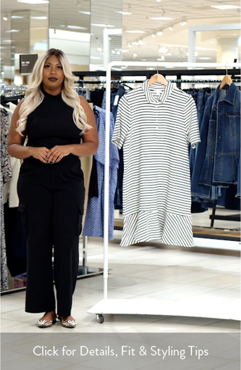 Henley Short Sleeve Polo Dress, sales video thumbnail