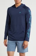 Hurley Pineapple Long Sleeve UPF 50+ Hooded Rashguard