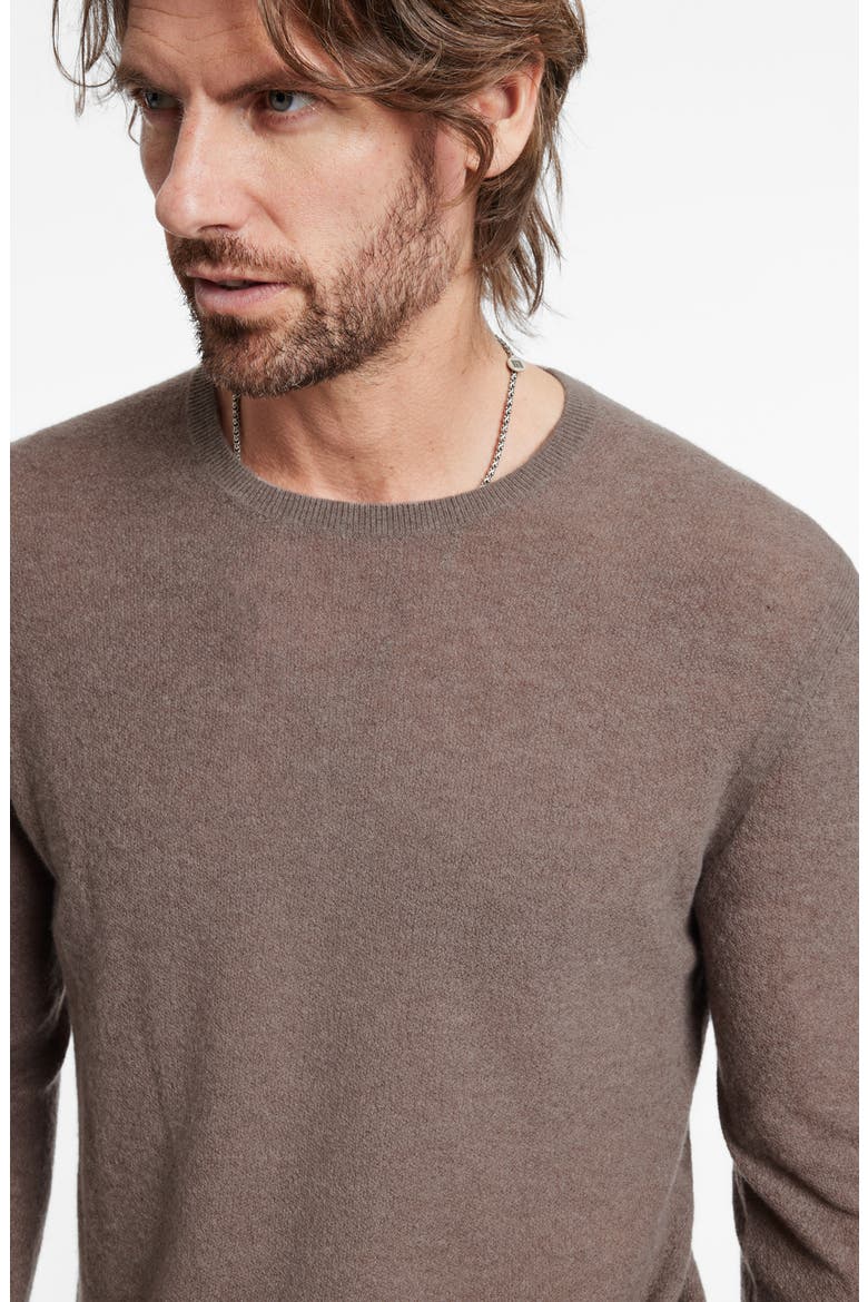 Alessio Cashmere & Cotton Sweater, Alternate, color, MUSHROOM