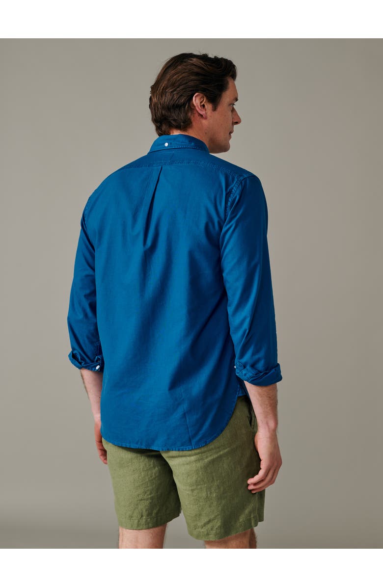 Aubin Horkstow Lightweight Oxford Shirt, Alternate, color, Bright Blue